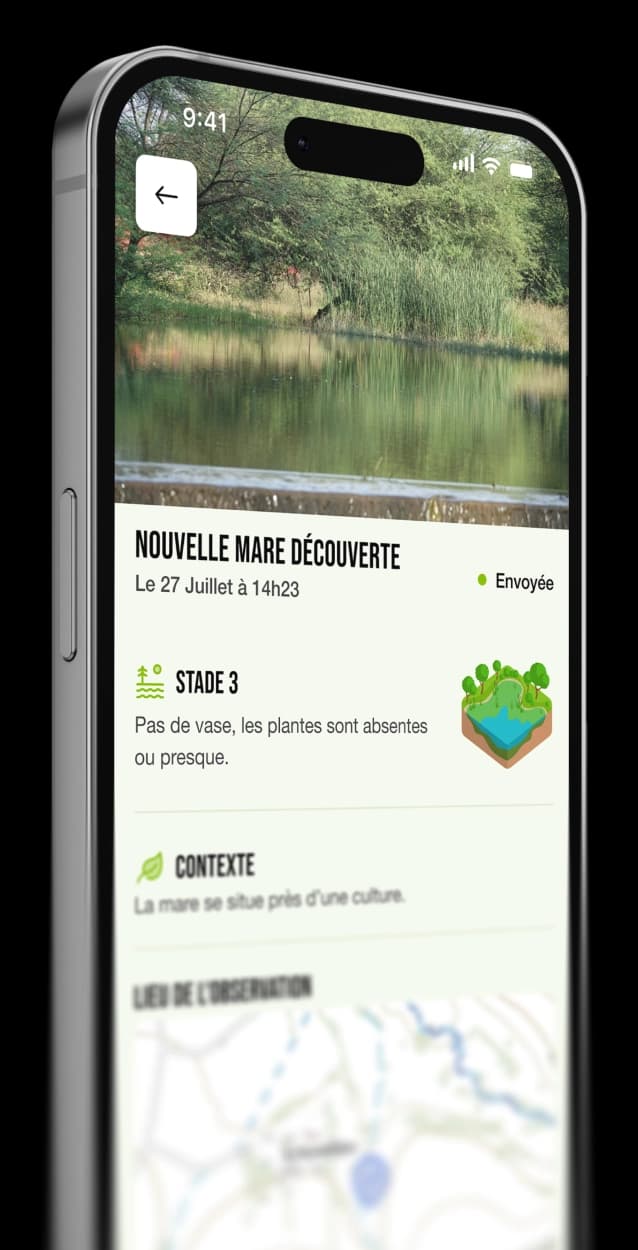 Géomares app