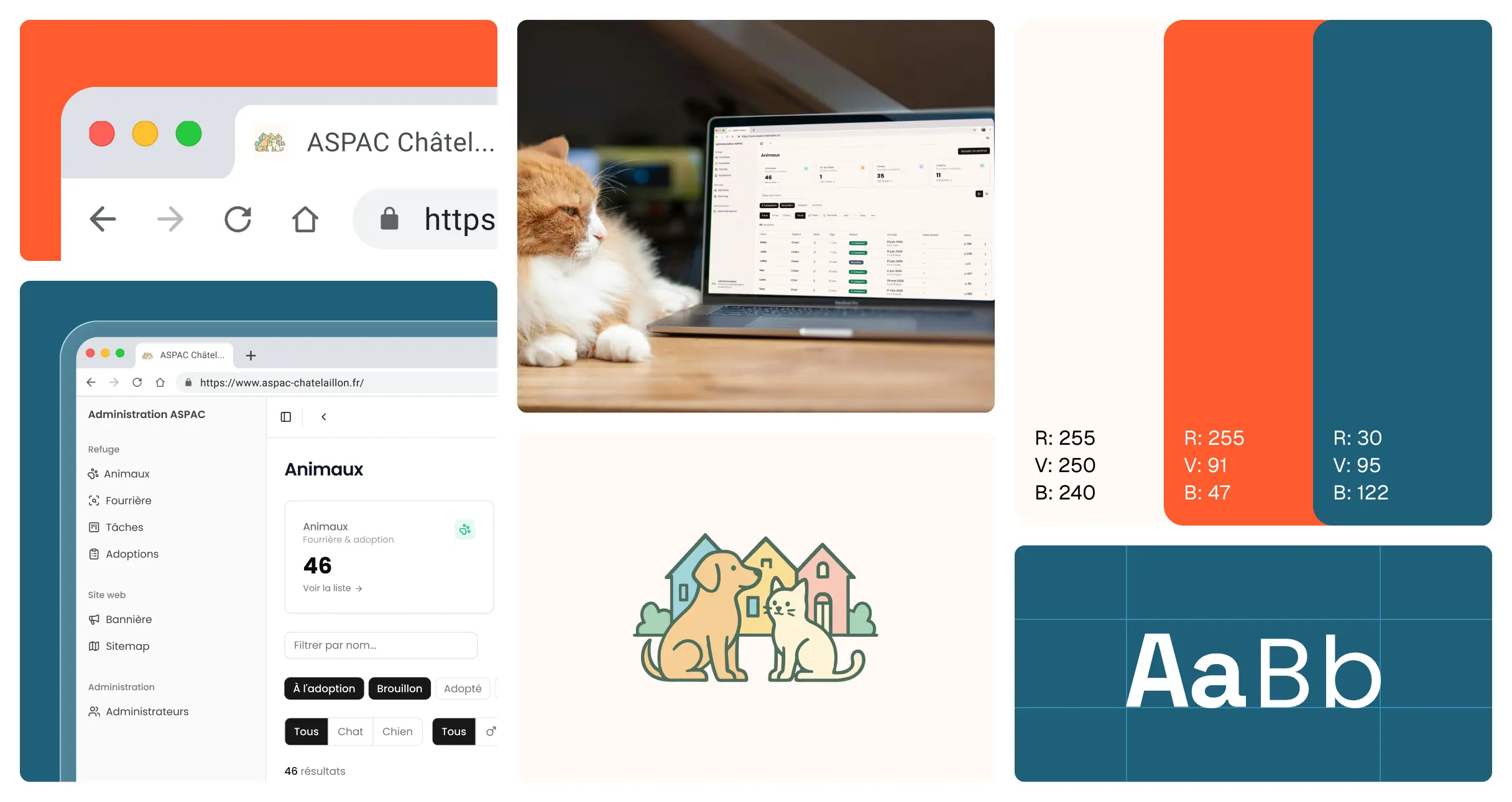 ASPAC, univers de marque et back-office du refuge