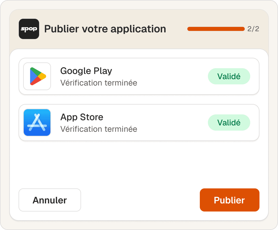 Mise en ligne